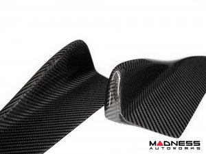 Alfa Romeo Giulia Side Skirt Flaps - Carbon Fiber - Stile Italia